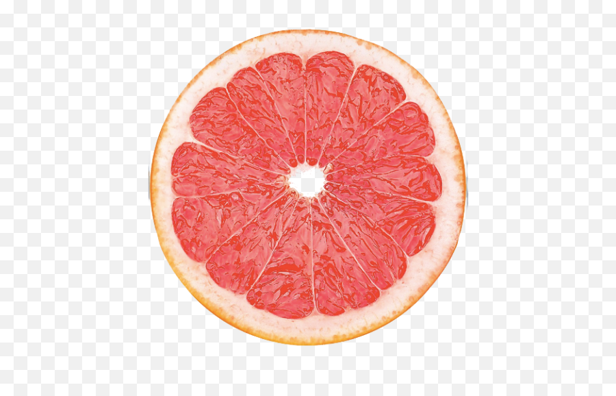 Slice Of Grapefruit Png - Grapefruit Slice,Grapefruit Png