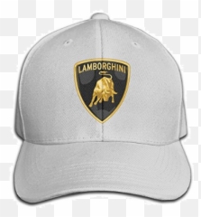 Lamborghini Vintage Cap White - Baseball png