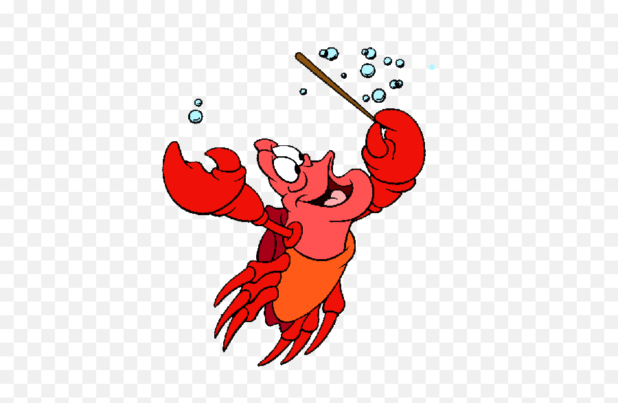 Crab Clipart Little - Sebastian From Little Mermaid Crab Sebastian Little Mermaid Png,The Little Mermaid Png