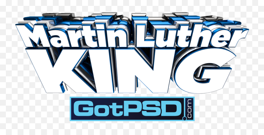 Martin Luther King 3d - Poster Png,Martin Luther King Png