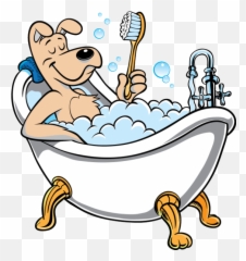 Library Of Bathing Dog Png Black And White Stock Files - Free Clipart Bath,Bath Png