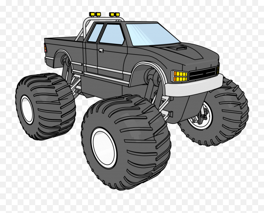 Angry Perfect Monster Truck Clipart Png U2013 Clipartlycom - Monster Truck,Monster Truck Png