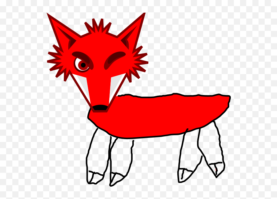 Download Hd Red Fox Clipart Http Www Clker Com - Cartoon Fox Head Png,Fox Clipart Png