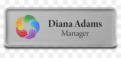 Reusable Metal Badges - Label Png,Badge Logo