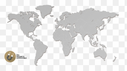 Stainless Steel - World Map Wood Cut Png,World Map Png