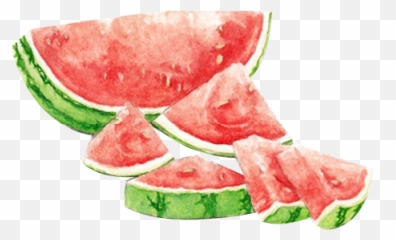 Download Watermelon Transparent Watercolour - Watercolor Png Frutos