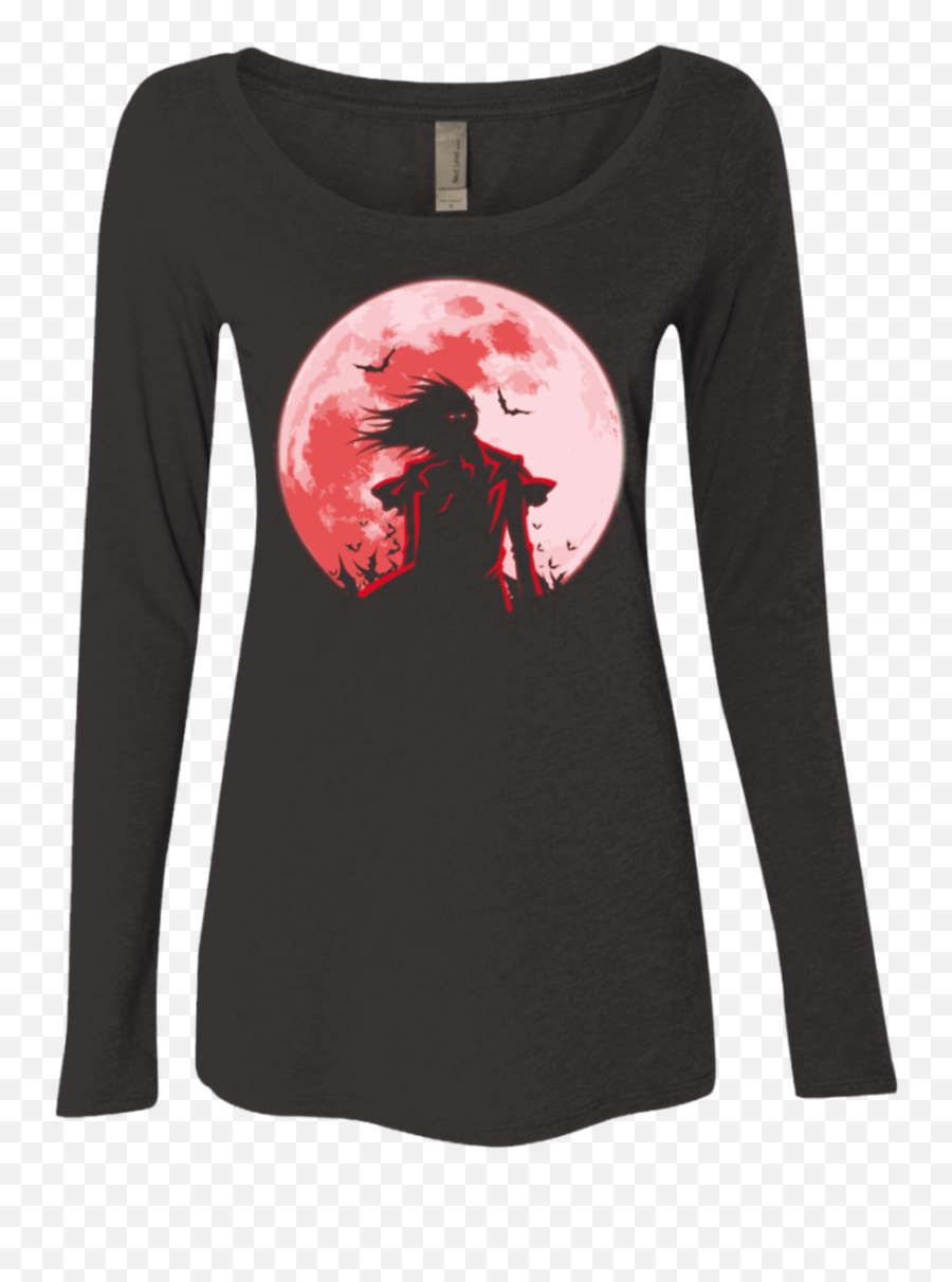 Hellsing Alucard Womenu0027s Triblend Long Sleeve Shirt Png