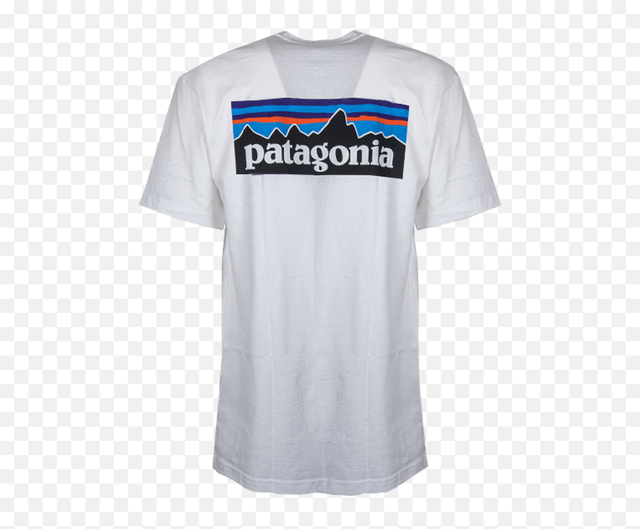 P - 6 Logo Responsibilitee White Patagonia Clothing Png,Patagonia Logo Font