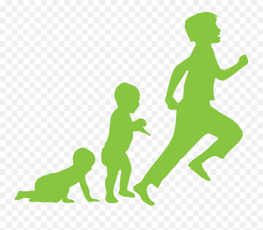 Download Children Running Silhouette - Full Size Png Image Kids Running Silhouette Png,Running Silhouette Png