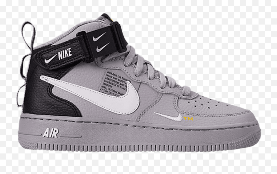 Download Thumb Image - Basketball Shoe Hd Png Download Nike Air Force Mid Lv8,Air Force Png