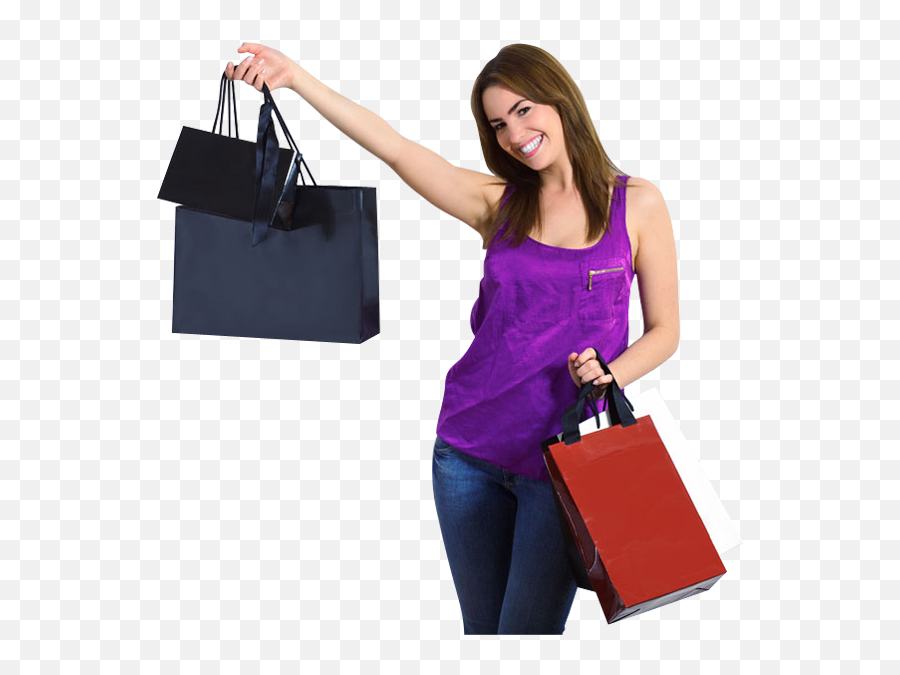 Shopping - Person Holding Shopping Bag Png,Shopping Png