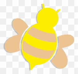 Library Clipart Label - Honey Bee Png Download Full Size Illustration,Honey Bee Png