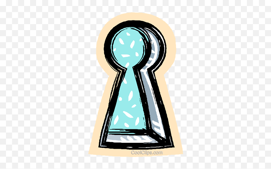 Key Hole Royalty Free Vector Clip Art Illustration - Vc017974 Buraco De Fechadura Vetor Png,Key Hole Png