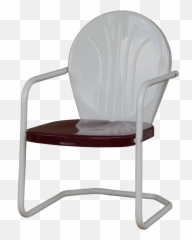 Torrans Manufacturing Retro Furniture - Metal Retro Outdoor Chairs Gray Png,Lawn Chair Png