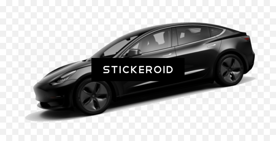 Tesla Model 3 Png Image - Transparent Black Model 3 Png,Tesla Model 3 Png