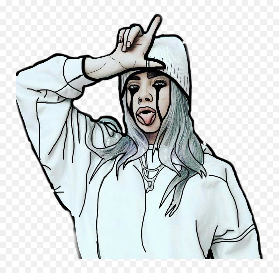 Billie - Billie Eilish Cartoon Png,Billie Eilish Png