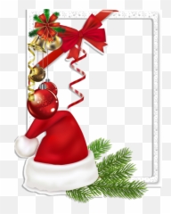 Santa Hat Clipart Png - Christmas Frames