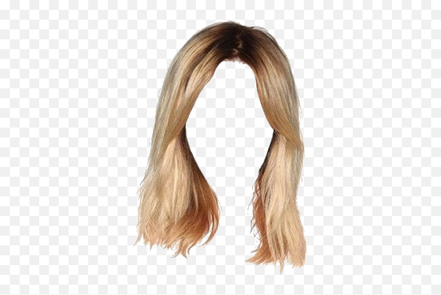 Aesthetic - Background Blonde Wig Transparent Png,Haircut Png