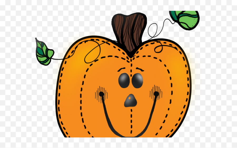 Pumpkin Clipart October - Transparent Cute Pumpkin Clipart Png,Cute Transparent Background