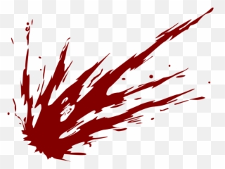 Blood Splatter Clipart - Art png