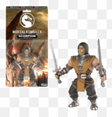 Mortal Kombat X - Scorpion 55u201d Action Figure Retrospace Scorpion Mortal Kombat Funko Png,Mortal Kombat X Logo Png