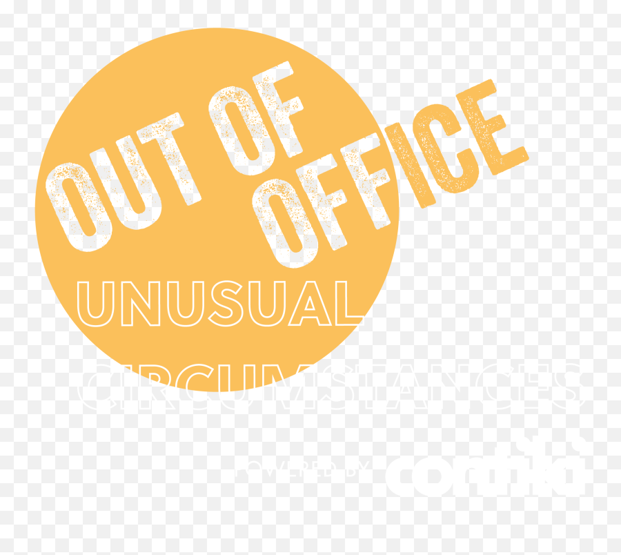 Out Of Office Travel Podcast Powered By Contiki - Dot Png,The Office Logo Font