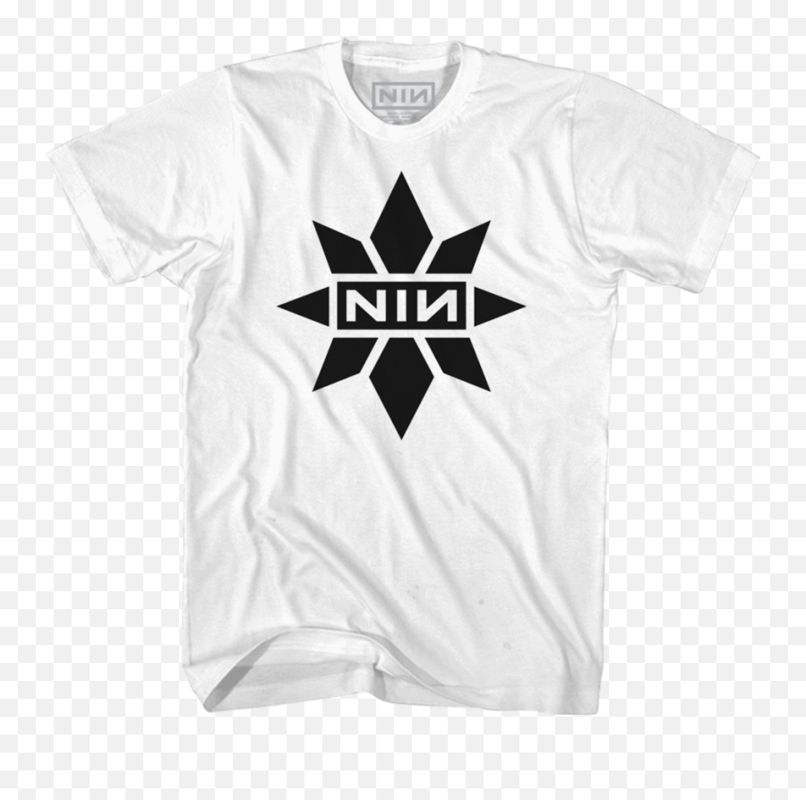 Captain Marvel X Nin Collab White Tee - Nine Inch Nails Png,White T Shirt Transparent