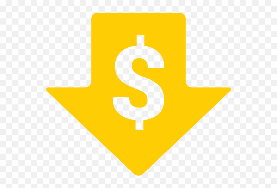Price Reduction Icon - Reduce Cost Icon Transparent Png,Price Reduction Icon