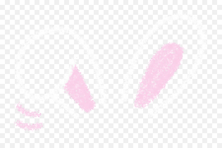 Rabbit Bunny Ears Kawaii Cute Pink - Lip Gloss Png,Bunny Ears Transparent