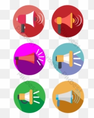 Handheld Speaker Icon Picture Ai Free Download - Pikbest Vertical png