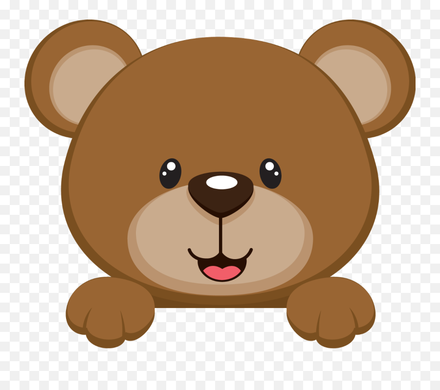 Teddy Bear Head Png Image - Oso Dibujo,Bear Head Png