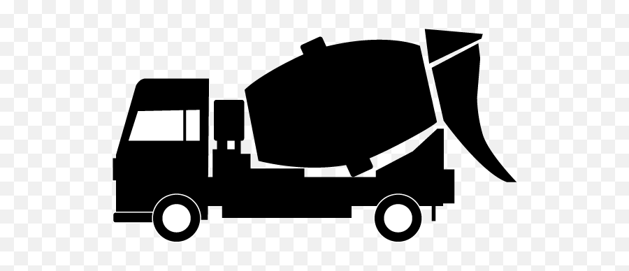 Mixer Truck Concrete Icon Illustration Free - Commercial Vehicle Png,Mixer Icon