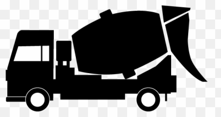 Mixer Truck Concrete Icon Illustration Free - Commercial Vehicle png