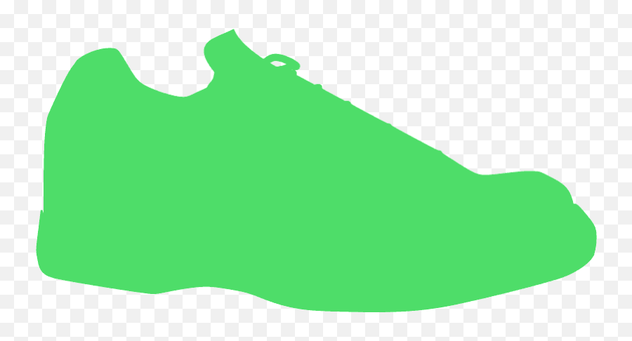 Tennis Shoe Silhouette - Free Vector Silhouettes Creazilla Horizontal Png,Tennis Shoes Icon