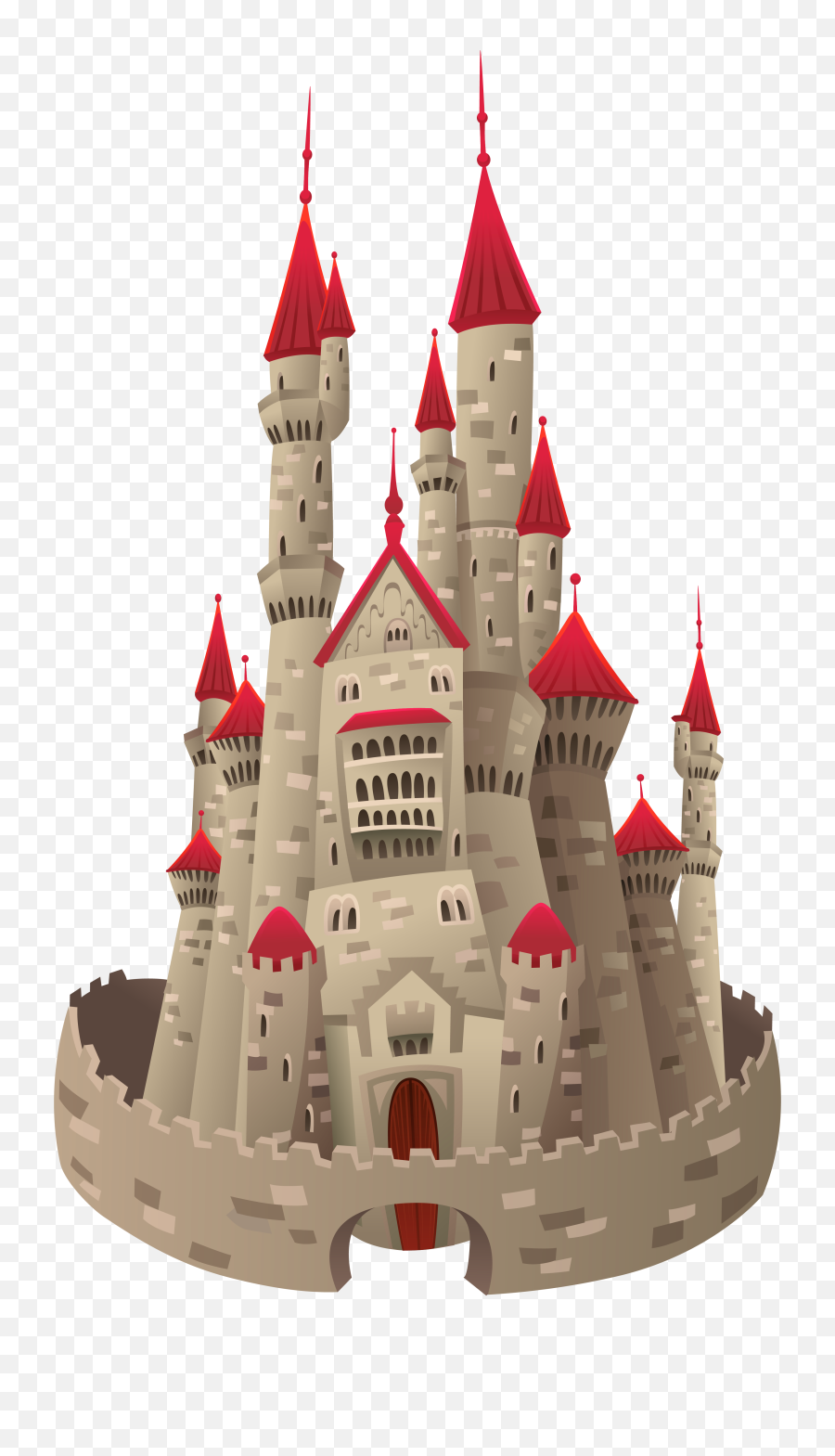 Download Castle Cartoon Png Image With - Medieval Castle Cartoon,Castle Transparent