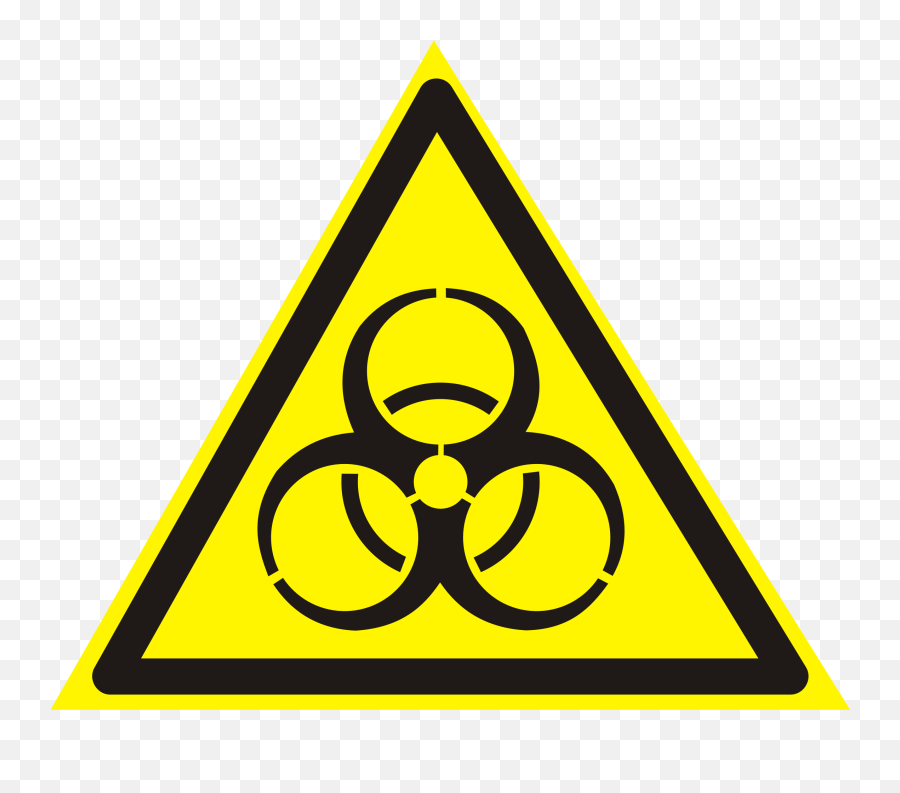 Biohazard Png - Caution Biohazard Sign Png,Biohazard Symbol Transparent Background