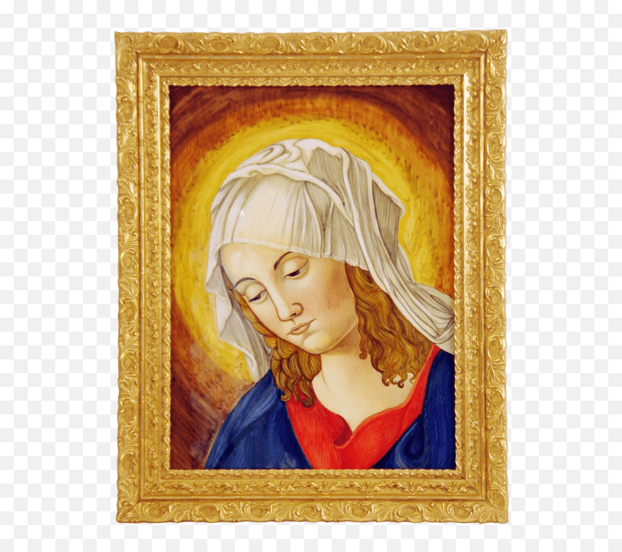 Our Lady And Christ Child 11 34x15 34in Wframe 15 14x19 - Picture Frame Png,Christ Child Icon