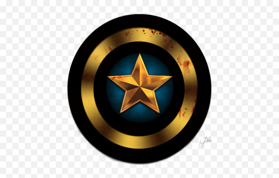 Download Black Captain America Shield - Png Captain America Shield,Captain America Logo Png
