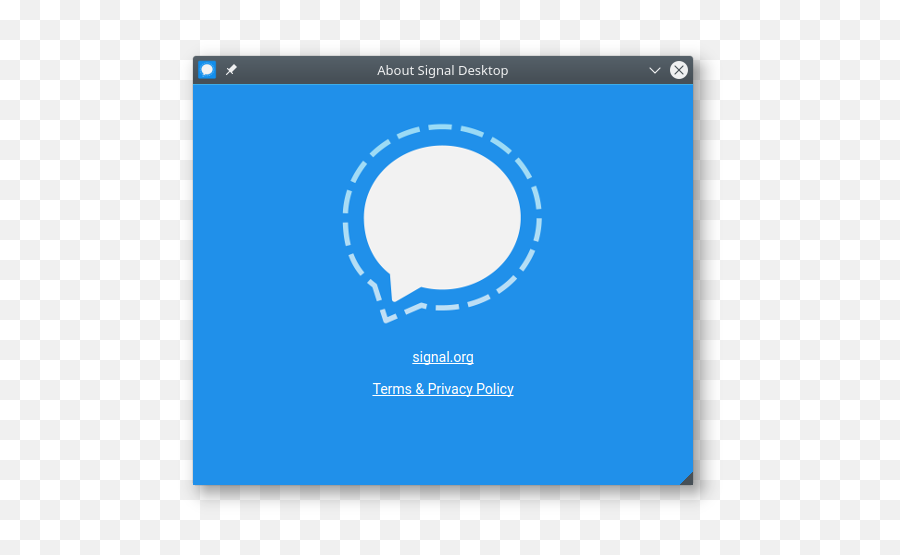 Signal Desktop Messenger For Ubuntu 1804 From Open Whisper - Signal App Png,Icon Signal Android