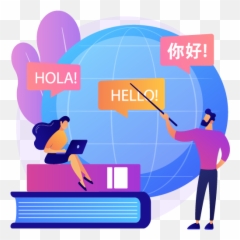 Kharty - Language Learning Illustration Png,Hola Icon