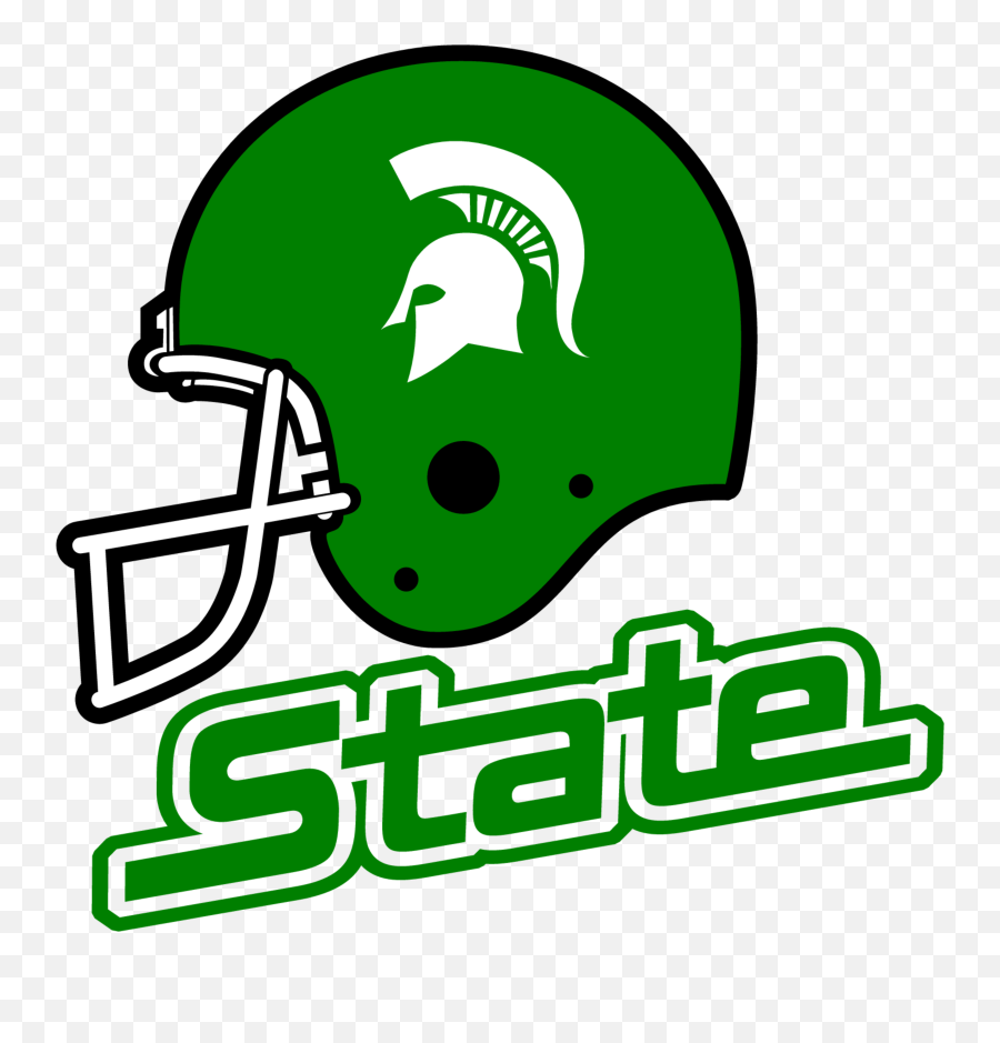 Michigan State Spartans Helmet - Michigan State Spartans Football Logo Png,Michigan State Football Logos