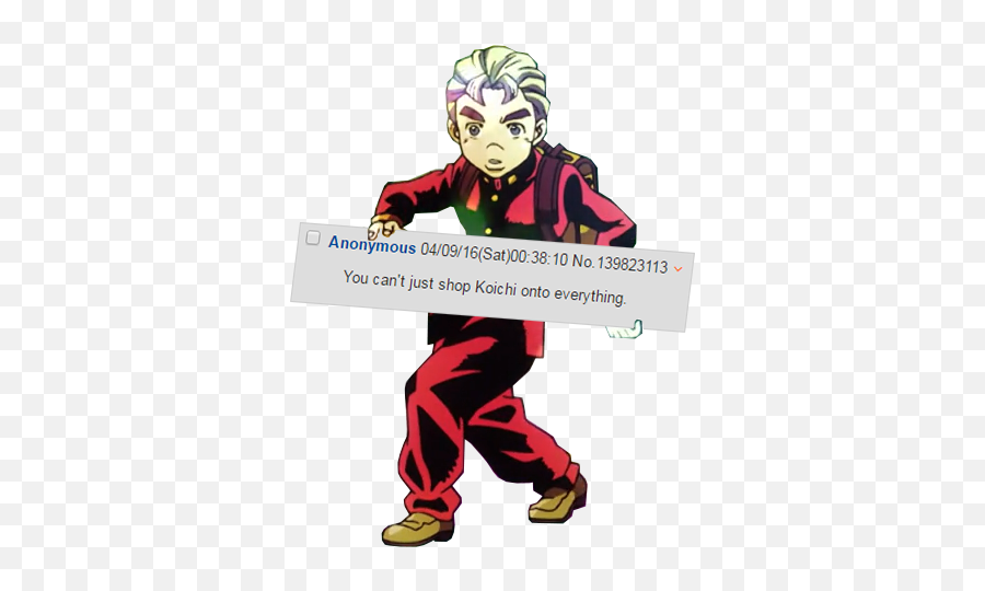 To Be Continued Jojo Png - Koichi Pose Png 1380348 Vippng Koichi Pose,T Pose Png