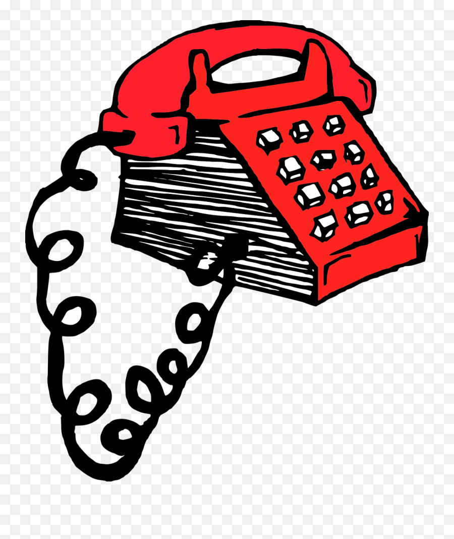 Retro Red - Png,Red Phone Png