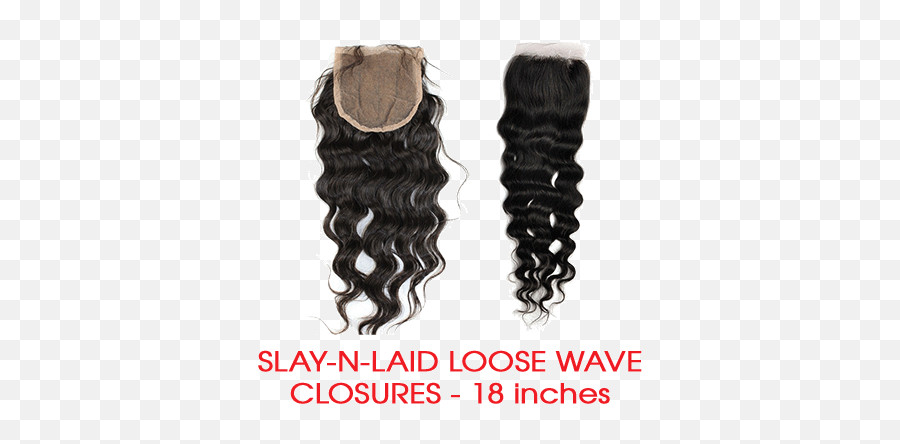 Slay - Nlaid Loose Wave Closures 18 Inches Lace Closures Png,Waves Hair Png