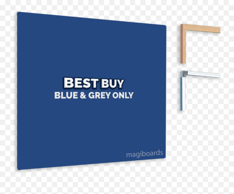 Best Buy Notice Boards In Blue And Grey Fabrics Magiboards - Graphic Design Png,Best Buy Logo Png