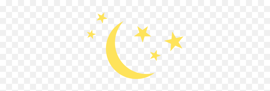 Moon And Stars Png Picture - Breastfeeding,Moon And Stars Png