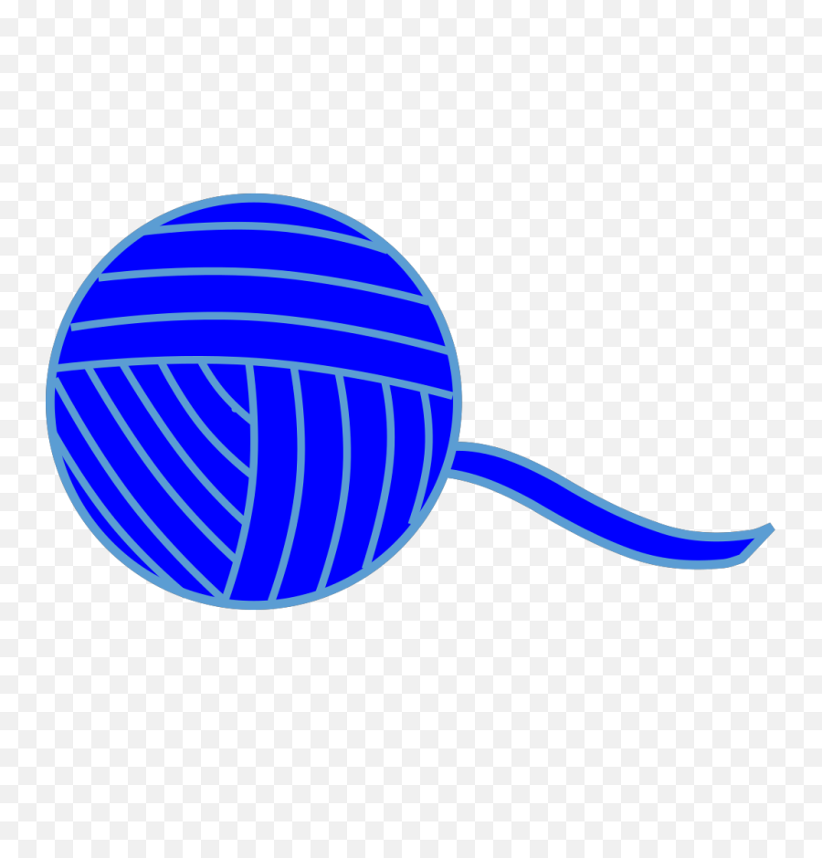 Download Ball Of String Png - Clip Art Yarn Ball Blue Clipart,Yarn Ball Png