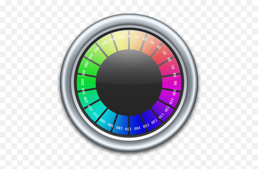 Color Meter Icon Compass Iconset Mcdo Design - Illustration Png,Color Wheel Png