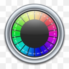 Color Meter Icon Compass Iconset Mcdo Design - Illustration png