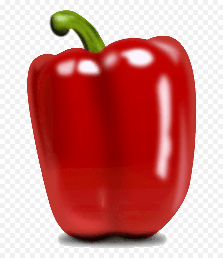 Red Bell Pepper Clipart - Full Size Clipart 1980377 Transparent Red Pepper Clipart Png,Bell Pepper Png